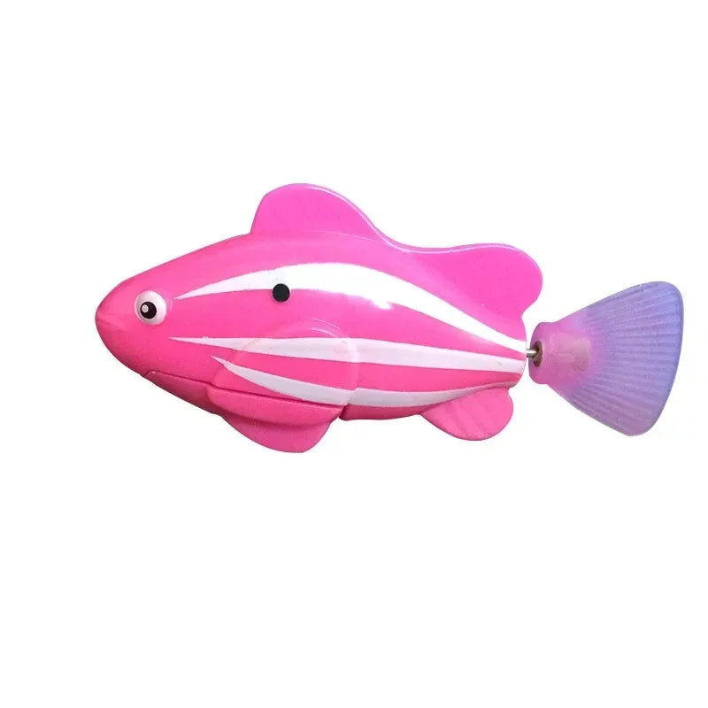 MeowyChaos LED RoboFish – Glowing Cat Toy