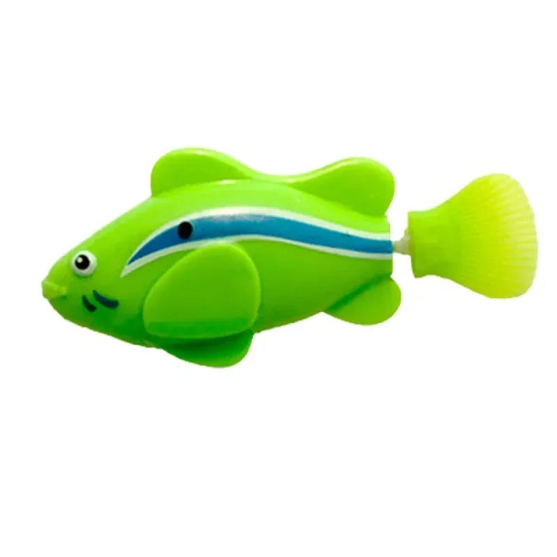MeowyChaos LED RoboFish – Glowing Cat Toy