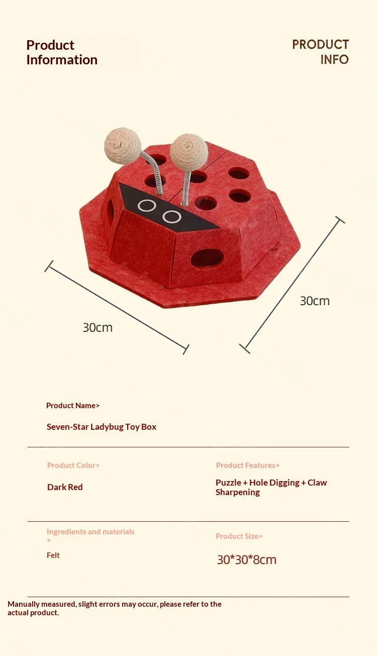 Cat toy Teaser ball - MeowyFun