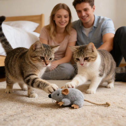 Cat Mouse Toy Built-in Sound  - MeowyFun