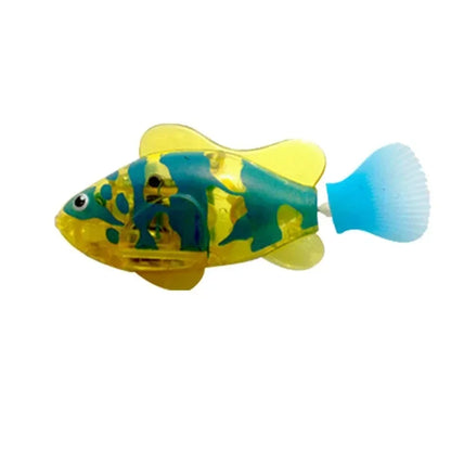 MeowyChaos LED RoboFish – Glowing Cat Toy