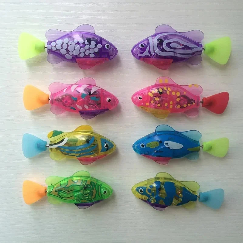 MeowyChaos LED RoboFish – Glowing Cat Toy