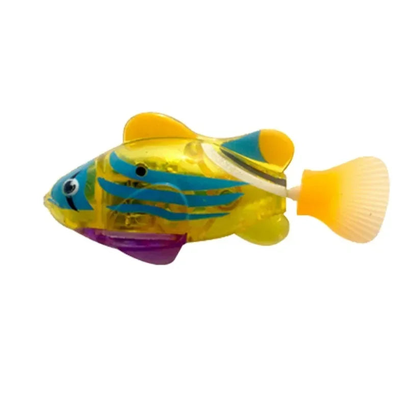 MeowyChaos LED RoboFish – Glowing Cat Toy