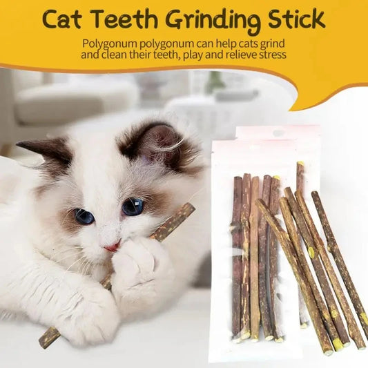 MeowyChaos ChewCharm Stix – Catnip Wood (10 Sticks)