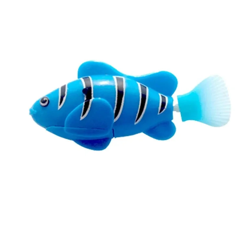 MeowyChaos LED RoboFish – Glowing Cat Toy