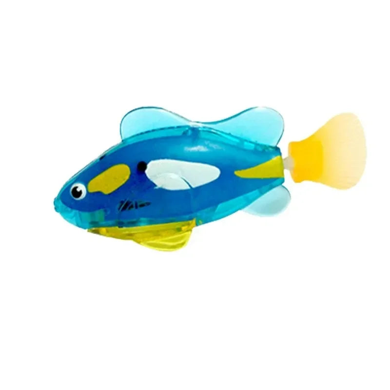 MeowyChaos LED RoboFish – Glowing Cat Toy