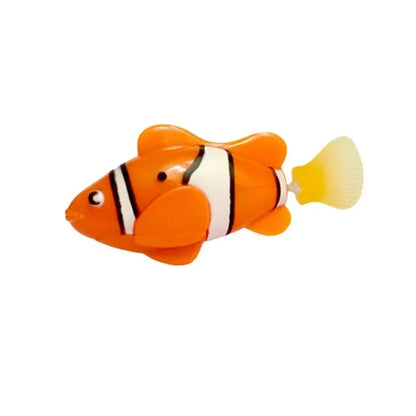 MeowyChaos LED RoboFish – Glowing Cat Toy
