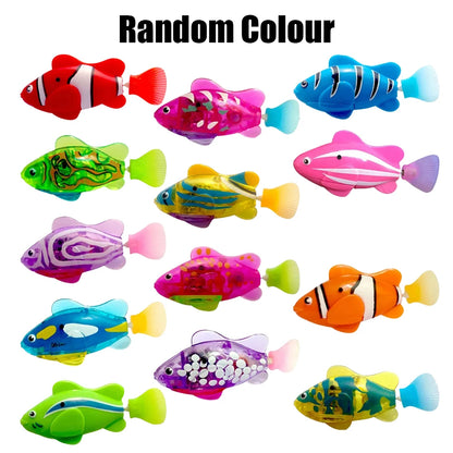 MeowyChaos LED RoboFish – Glowing Cat Toy