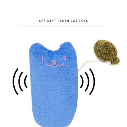 Plush Cat Toy Mini Teeth Grinding Catnip - MeowyFun