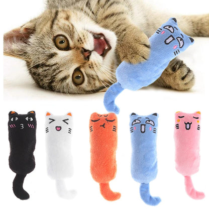 Plush Cat Toy Mini Teeth Grinding Catnip - MeowyFun
