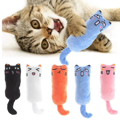 Plush Cat Toy Mini Teeth Grinding Catnip - MeowyFun